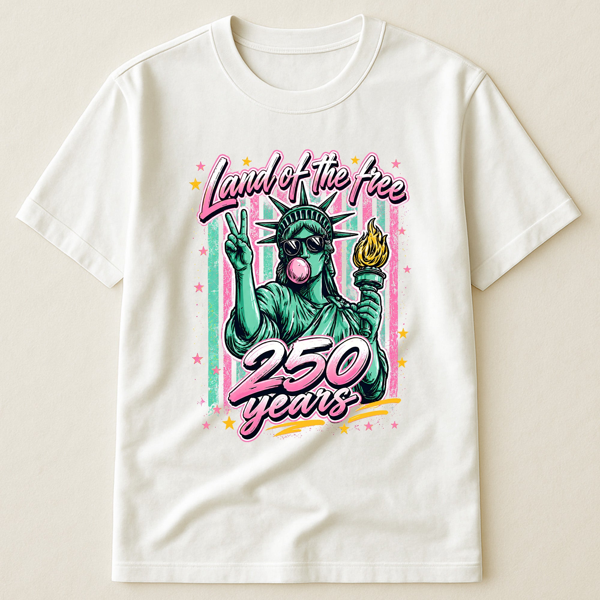 250 Years Land Of The Free - Shirt