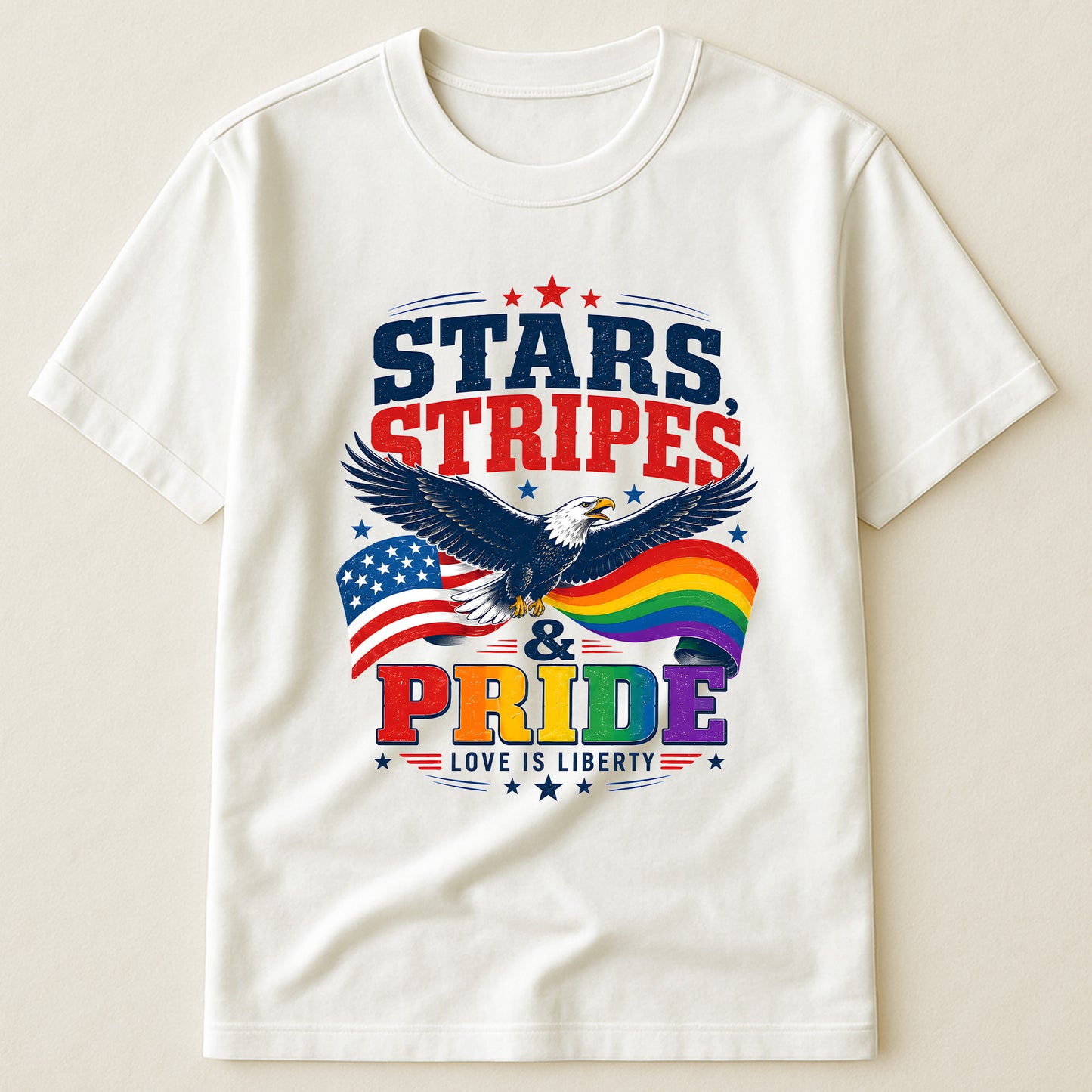 Love Is Liberty Lgbtq+ - Shirt