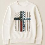 Cross God Bless America - Shirt