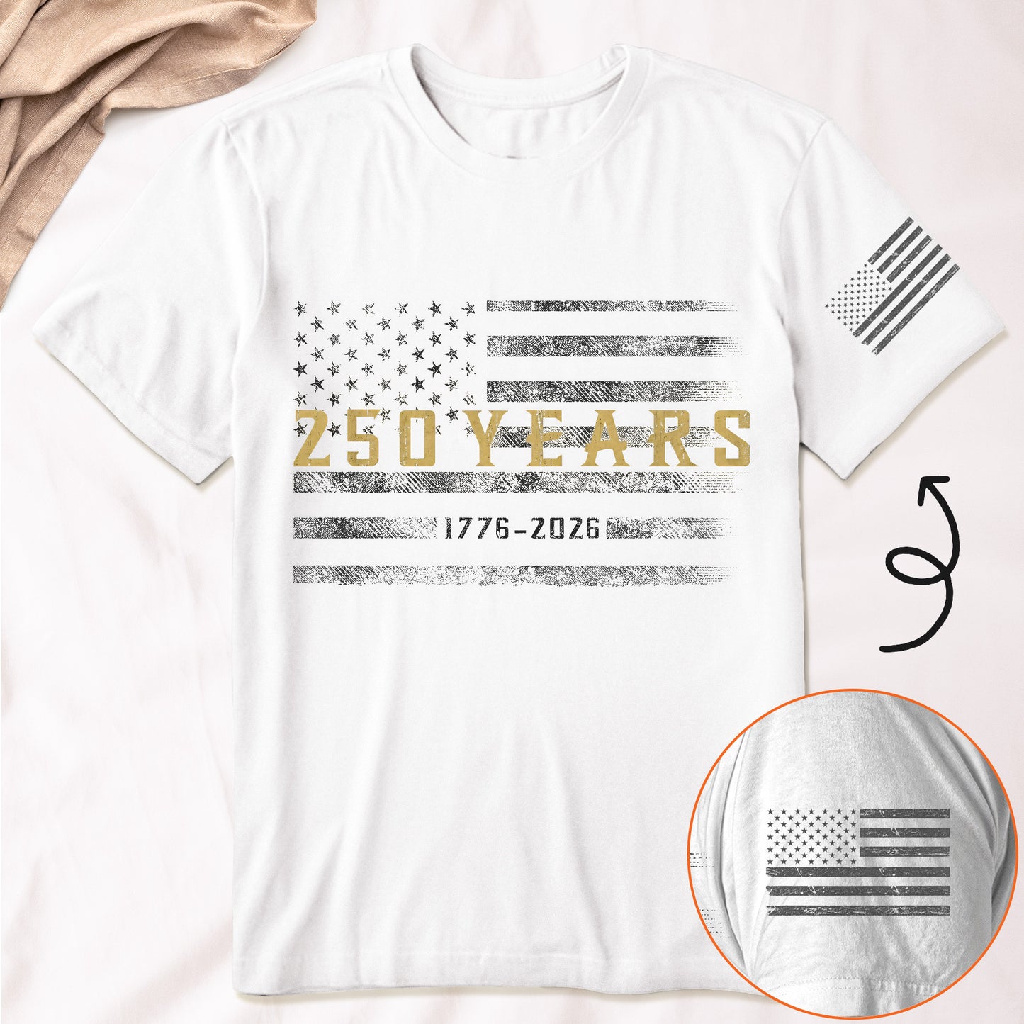 Classic Design 250 Years Of Freedom - Shirt
