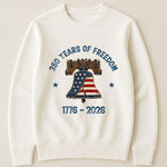 Patchwork Style USA Liberty Bell Print - Shirt