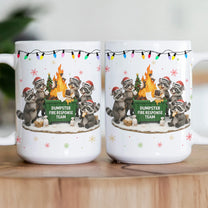 2025 Dumpster On Fire Response Team - Funny Exchange Gift For Coworker Team - Personalized Mug