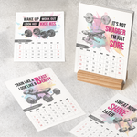 2026 Gym Calendar - Personalized Easel Calendar