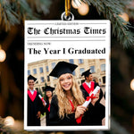 2026 Year In Review - Custom Photo Of Your Events From The Year - Personalized Acrylic Photo Ornament