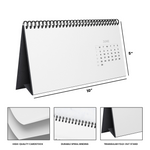 2026 Office Swear Word Funny Gag Gifts For Coworkers, Men, Women - Personalized Standing Desk Calendar 2026