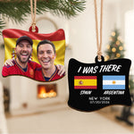 2026 Custom Photo Soccer Match Gift For Soccer Lovers, Fans Team - Flag Shape - Personalized Ornament 4