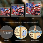 2026 Custom Photo Soccer Match Gift For Soccer Lovers, Fans Team - Flag Shape - Personalized Ornament 8