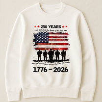 250 Years Land Of The Free - Shirt