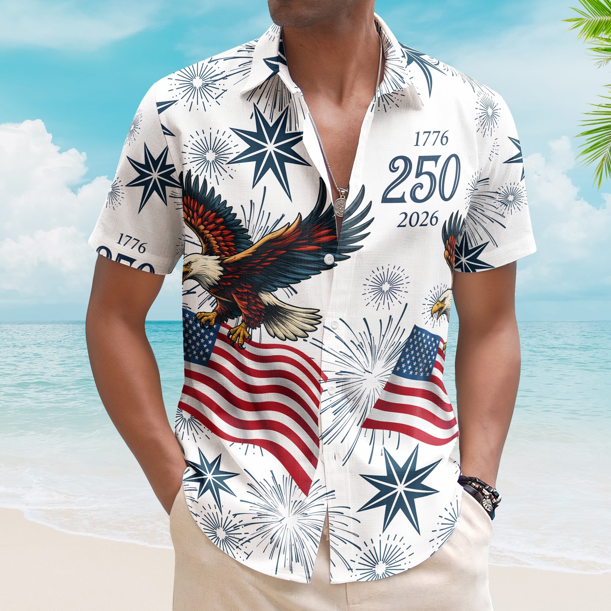 250 Years Of Freedom - Hawaiian Shirt