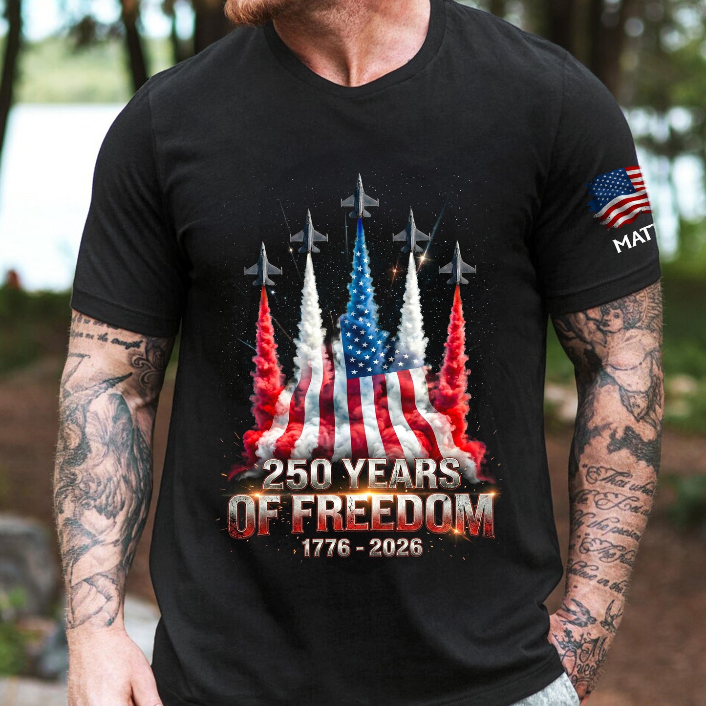 250 Years Of Freedom - Personalized Shirt