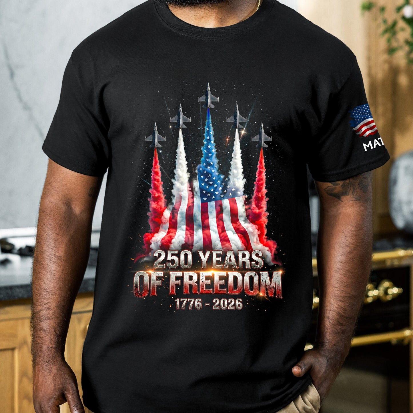 250 Years Of Freedom - Personalized Shirt