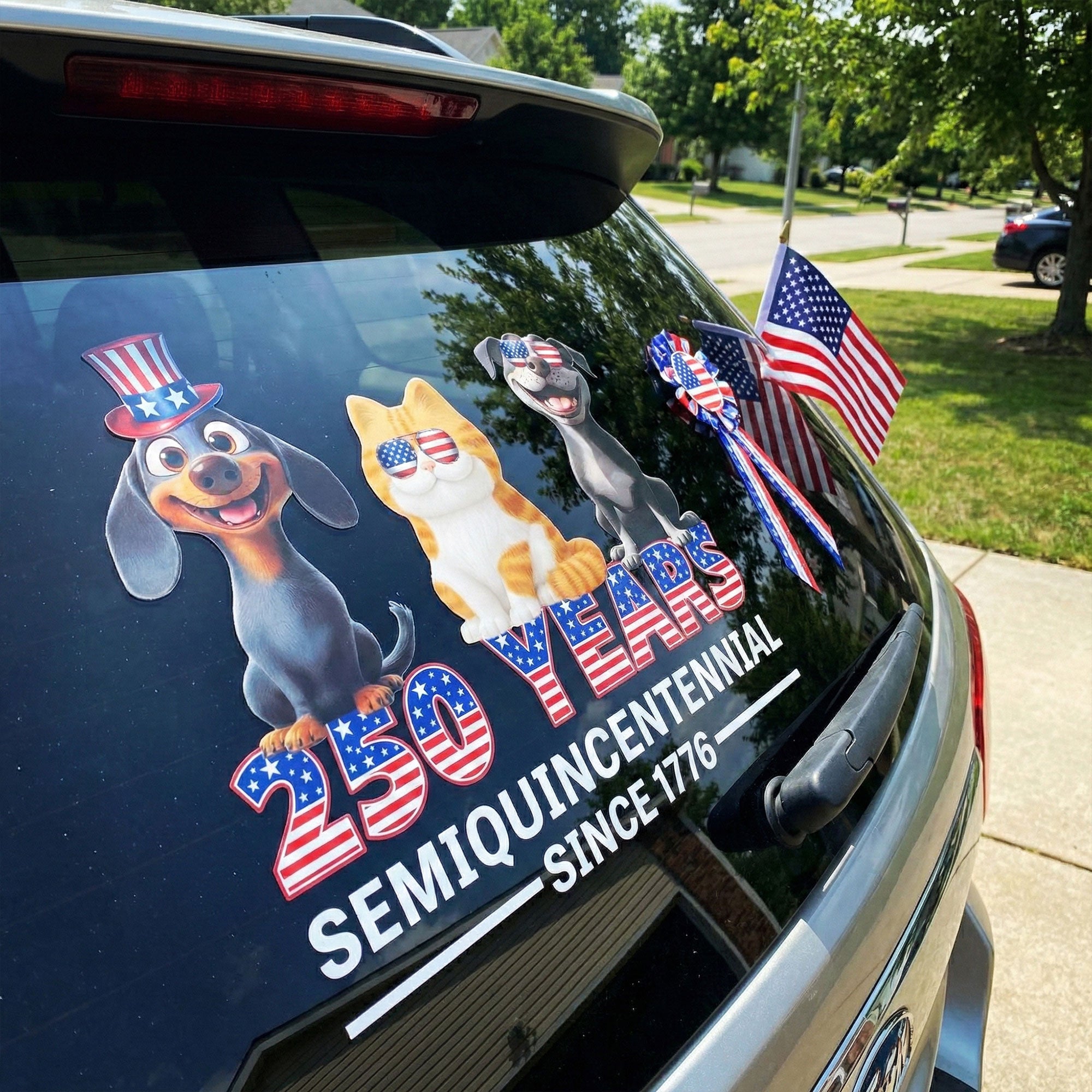 250 Years Semiquincentennial - Personalized Decal
