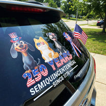 250 Years Semiquincentennial - Personalized Decal