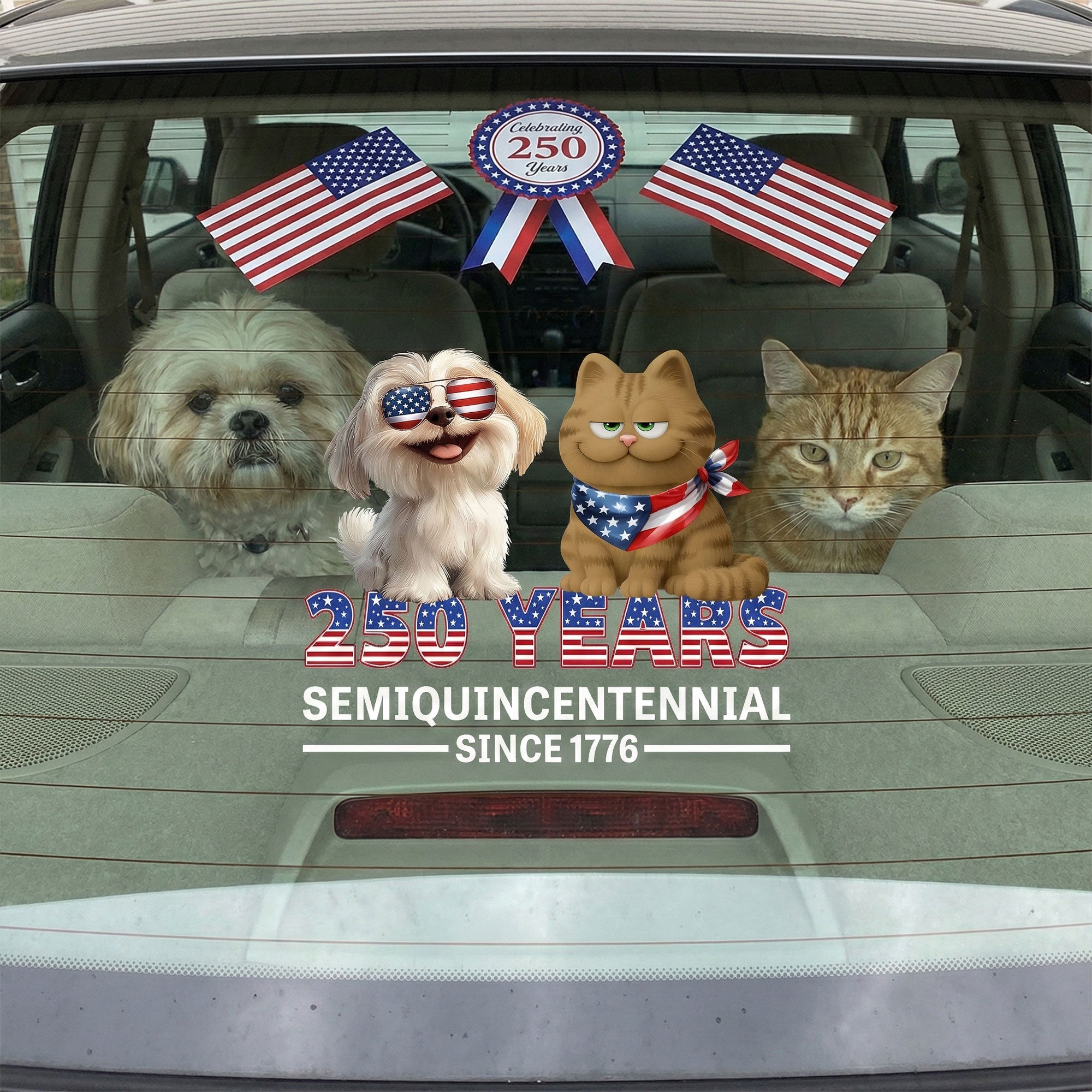 250 Years Semiquincentennial - Personalized Decal