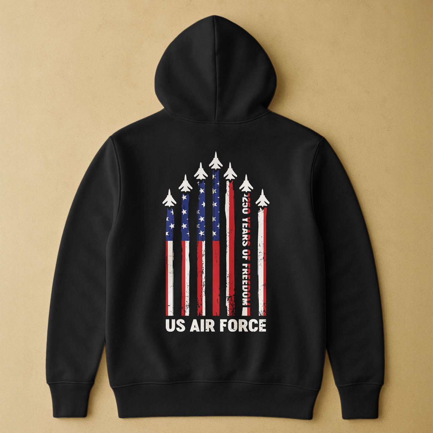 250 Years US Air Force - Back Printed Shirt