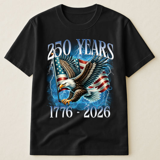 250 Years Eagle & Lightning - Shirt