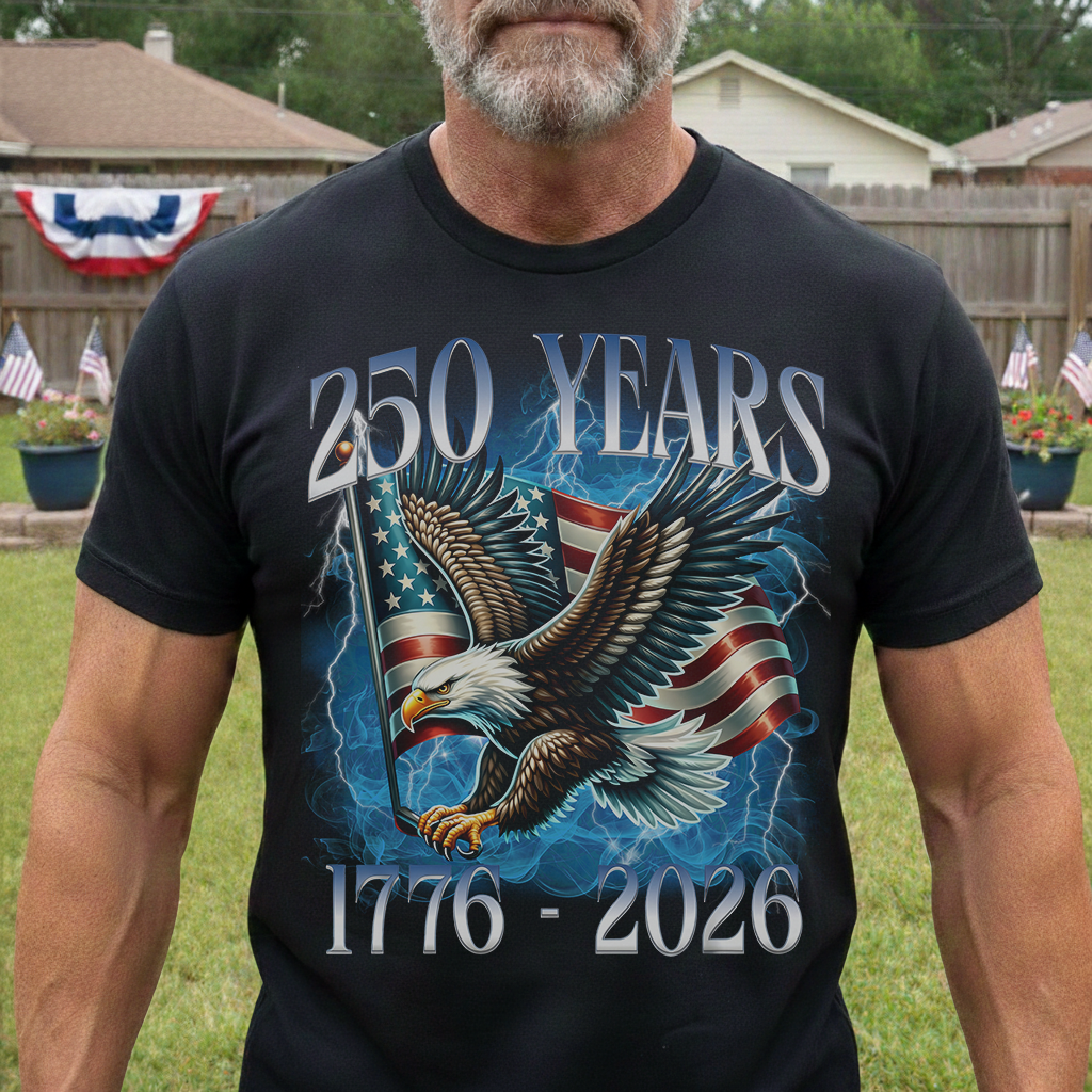 250 Years Eagle & Lightning - Shirt
