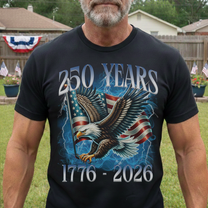 250 Years Eagle & Lightning - Shirt