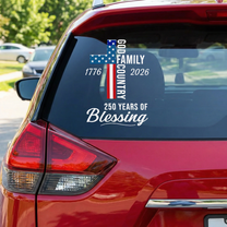 250 Years Of Blessing Cross - Decal