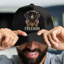 250 Years of Freedom Vintage Eagle & Dual Flags - Classic Cap