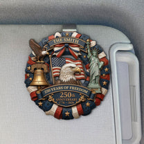 250Th-Anniversary-Gift-For-Mom,-Dad,-Family,-Friend-Personalized-Car-Visor-Clip-1