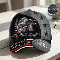 250Th-Anniversary-Us-Independence-Day-Personalized-Cap-1