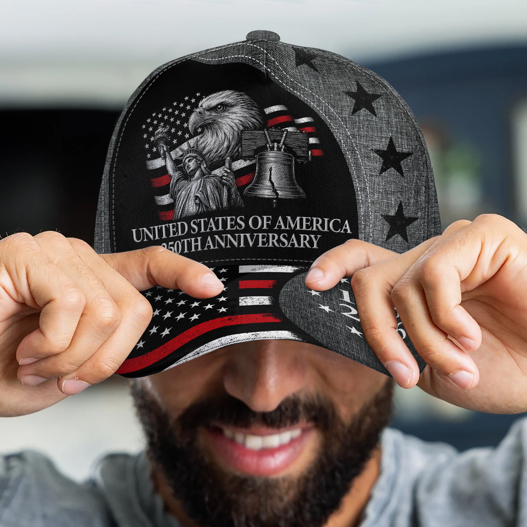 250Th-Anniversary-Us-Independence-Day-Personalized-Cap-4