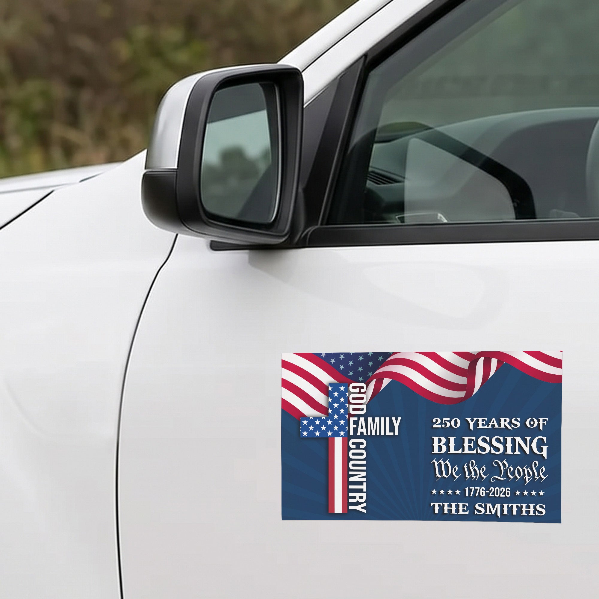 250-Years-Of-Blessings-Usa-Anniversary-Personalized-Bumper-Sticker-1