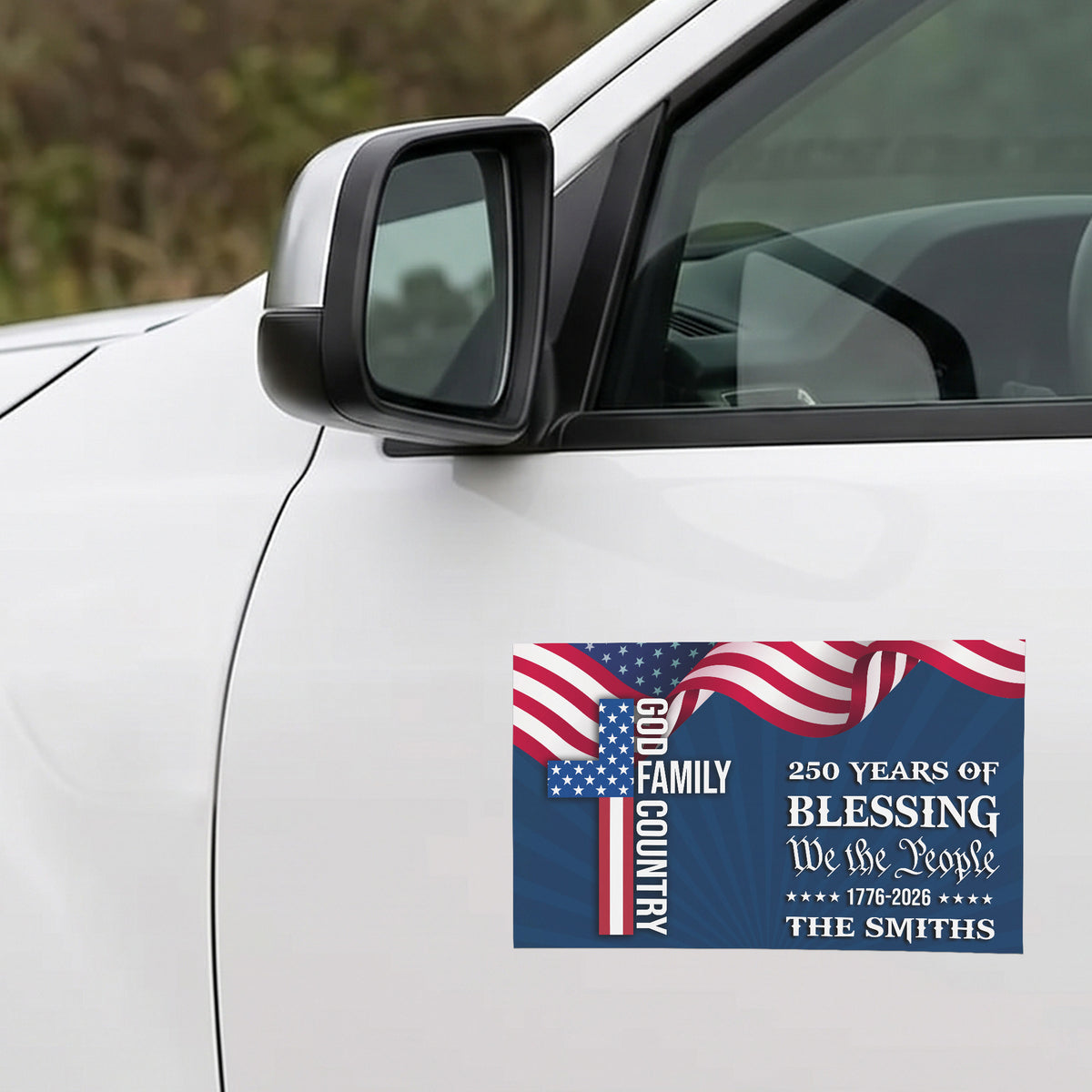 250-Years-Of-Blessings-Usa-Anniversary-Personalized-Bumper-Sticker-1