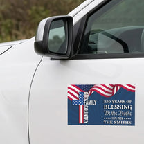 250-Years-Of-Blessings-Usa-Anniversary-Personalized-Bumper-Sticker-1