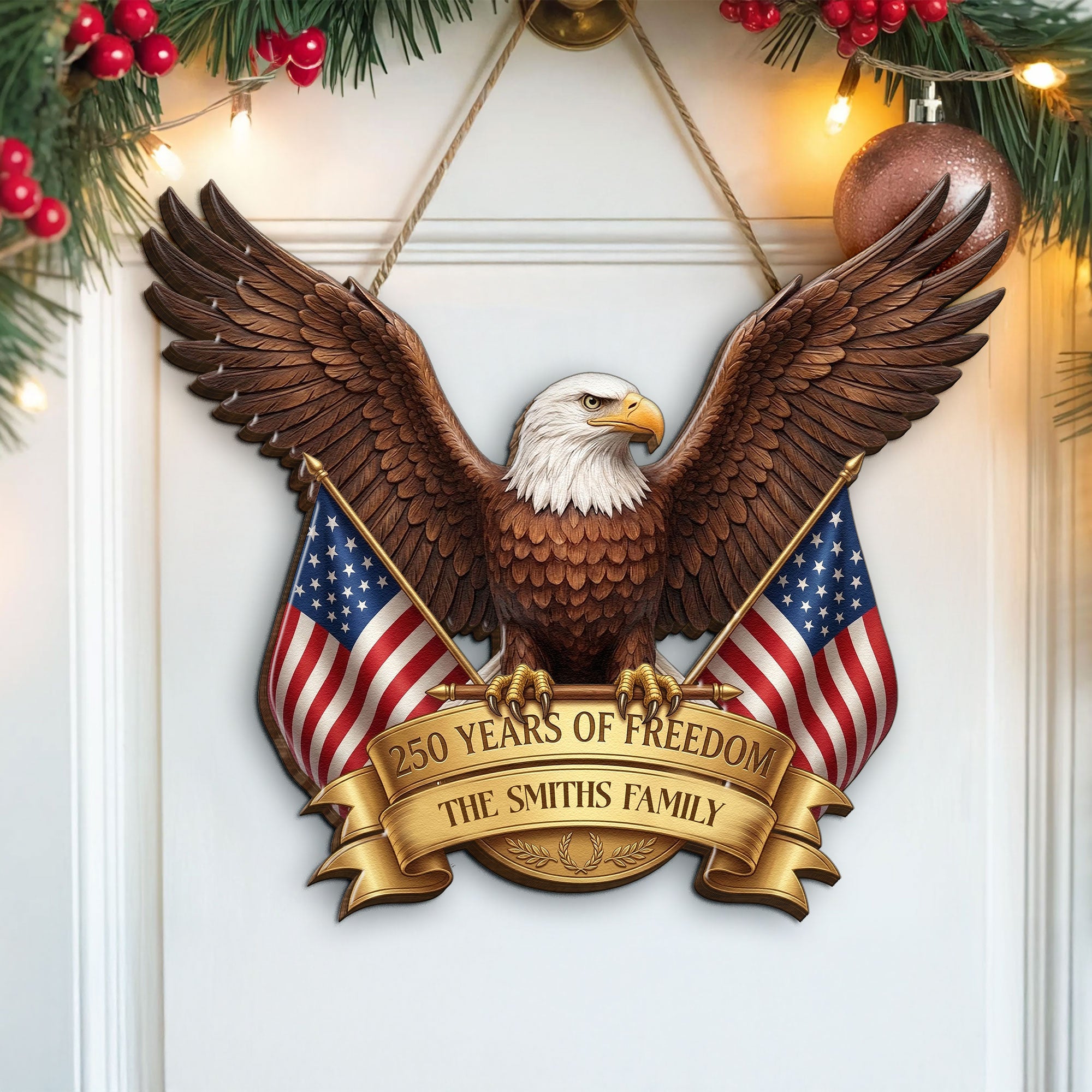 250-Years-Of-Freedom-American-Eagle-Personalized-Wood-Sign-3