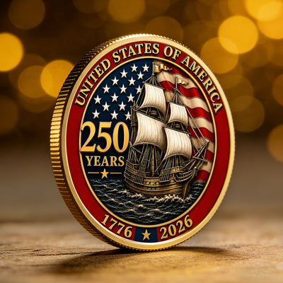 250 Years Of Freedom Mayflower Compact - Coin