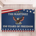 250_Years_Of_Freedom_Personalized_Doormat_1