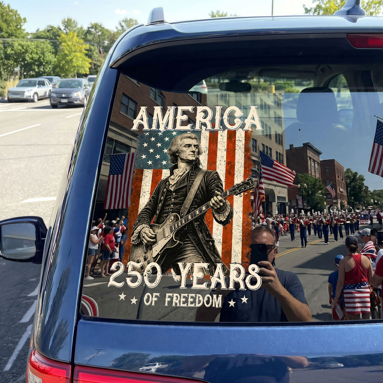 250-Years-Of-Freedom-Presidents-Playing-Instruments-Personalized-Decal-3