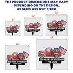 250-Years-Of-Freedom-Red-Truck-Tractor-Garden-Decor-Personalized-Garden-Stake-7