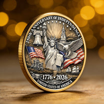 250-Years-Of-Freedom-Vintage-American-Eagle-Personalized-Coin-0