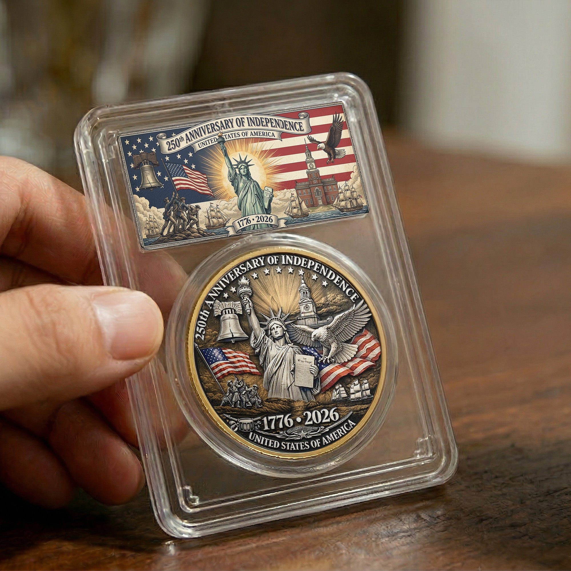 250-Years-Of-Freedom-Vintage-American-Eagle-Personalized-Coin-4