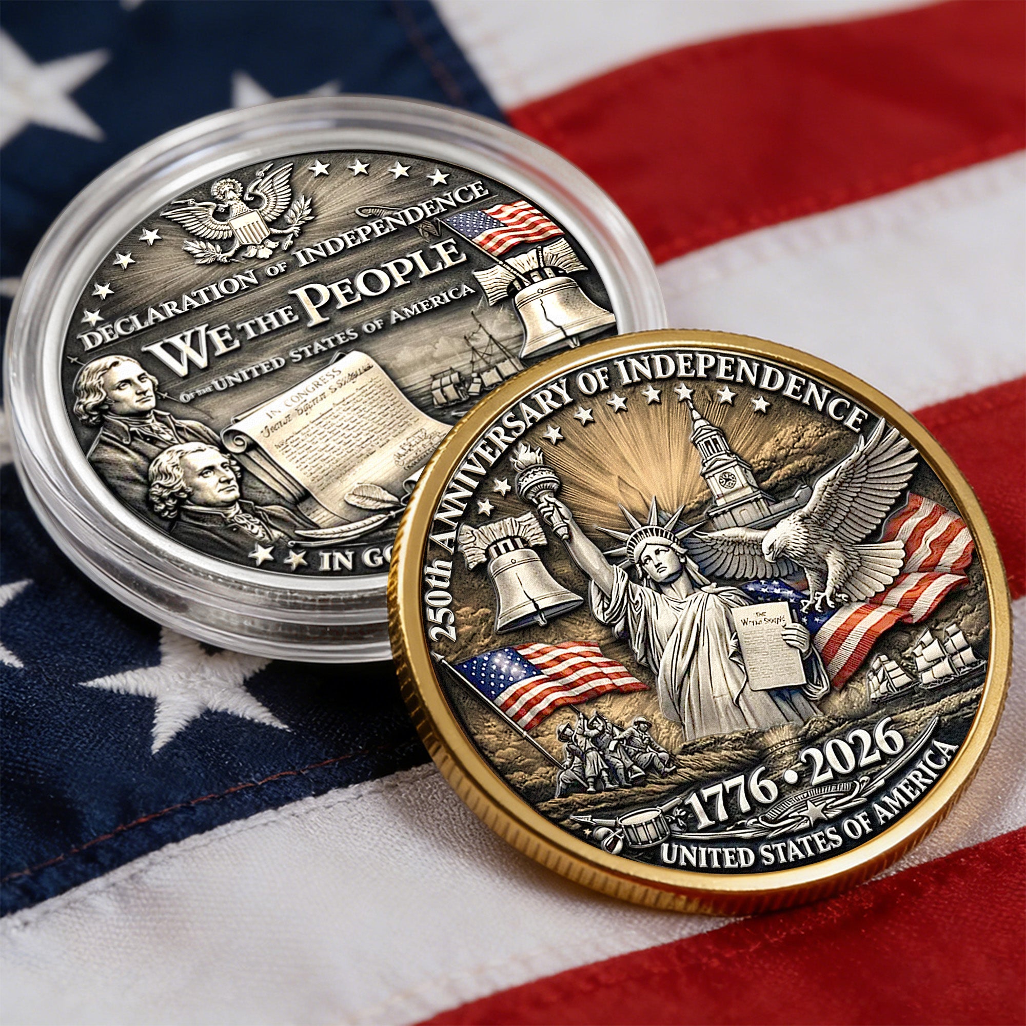 250-Years-Of-Freedom-Vintage-American-Eagle-Personalized-Coin-6