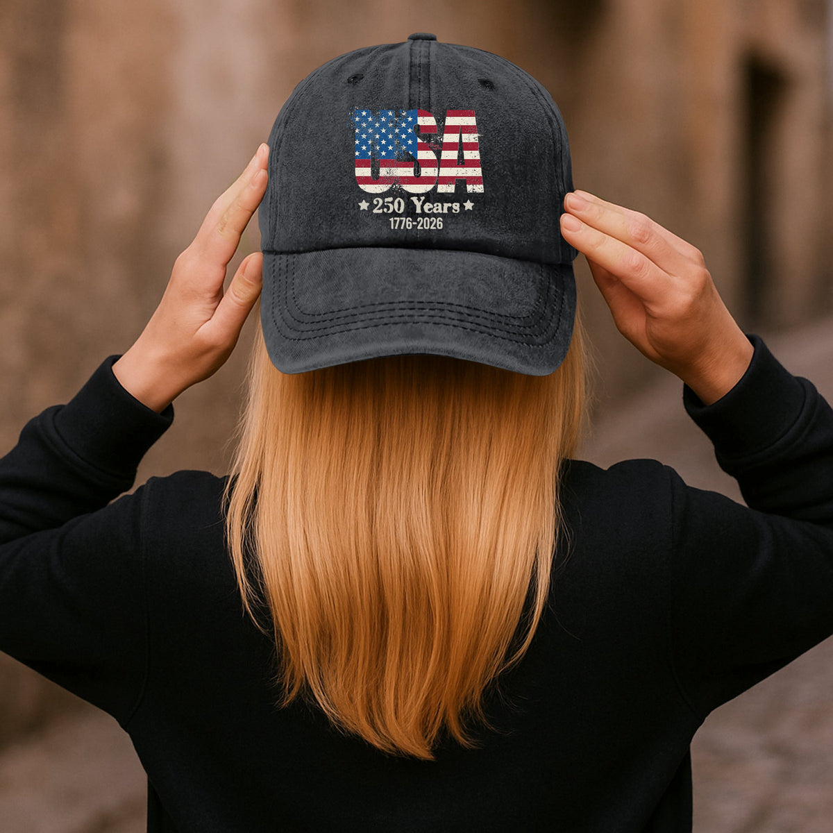 250_Years_Of_Freedome_Since_1776_Distressed_Denim_Cap_3