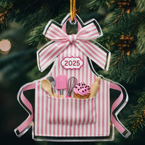 2D Flated Baker Christmas Gifts - Acrylic Ornament