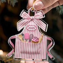 2D Flated Baker Christmas Gifts - Acrylic Ornament