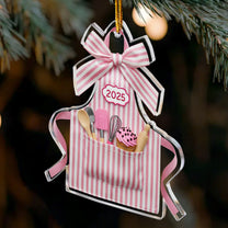 2D Flated Baker Christmas Gifts - Acrylic Ornament