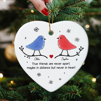 2D Friendship Sea Glass - Personalized Ceramic Ornament