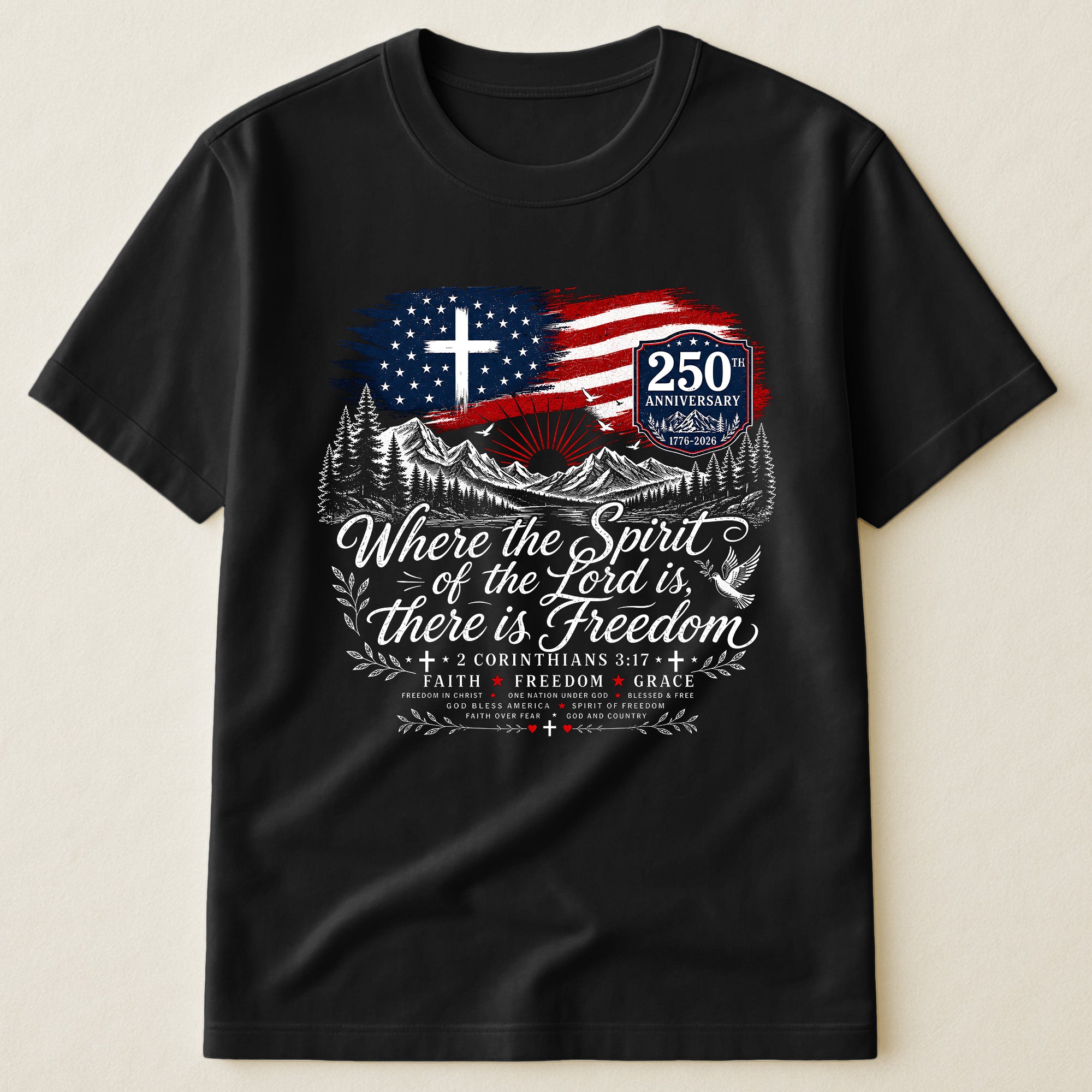 Where The Spirit Of The Lord Is, There Is Freedom - Shirt