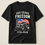 Patriotic Tractor 250 Years - Shirt