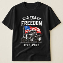Patriotic Tractor 250 Years - Shirt