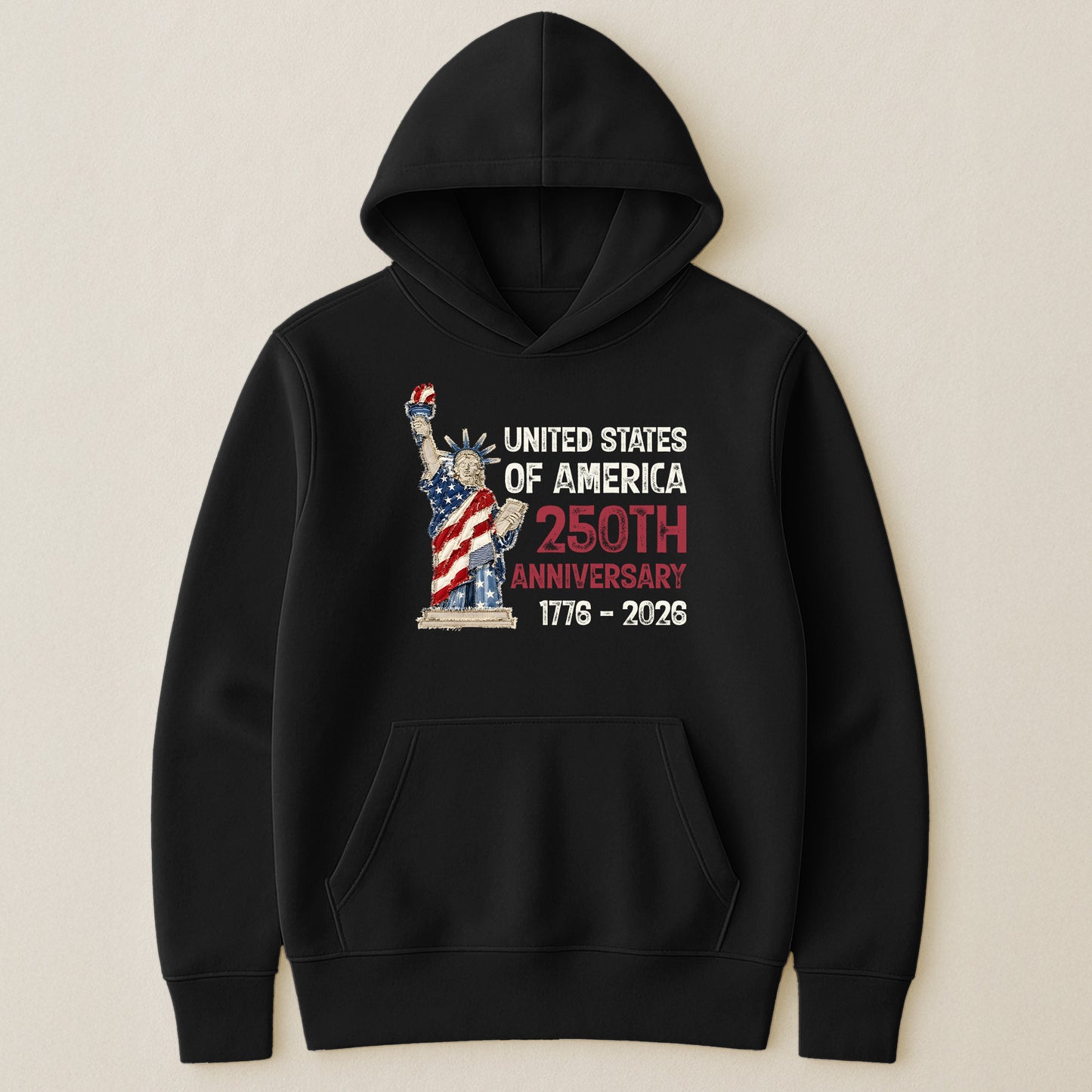 Patchwork Style USA Statue Of Liberty Print - Shirt