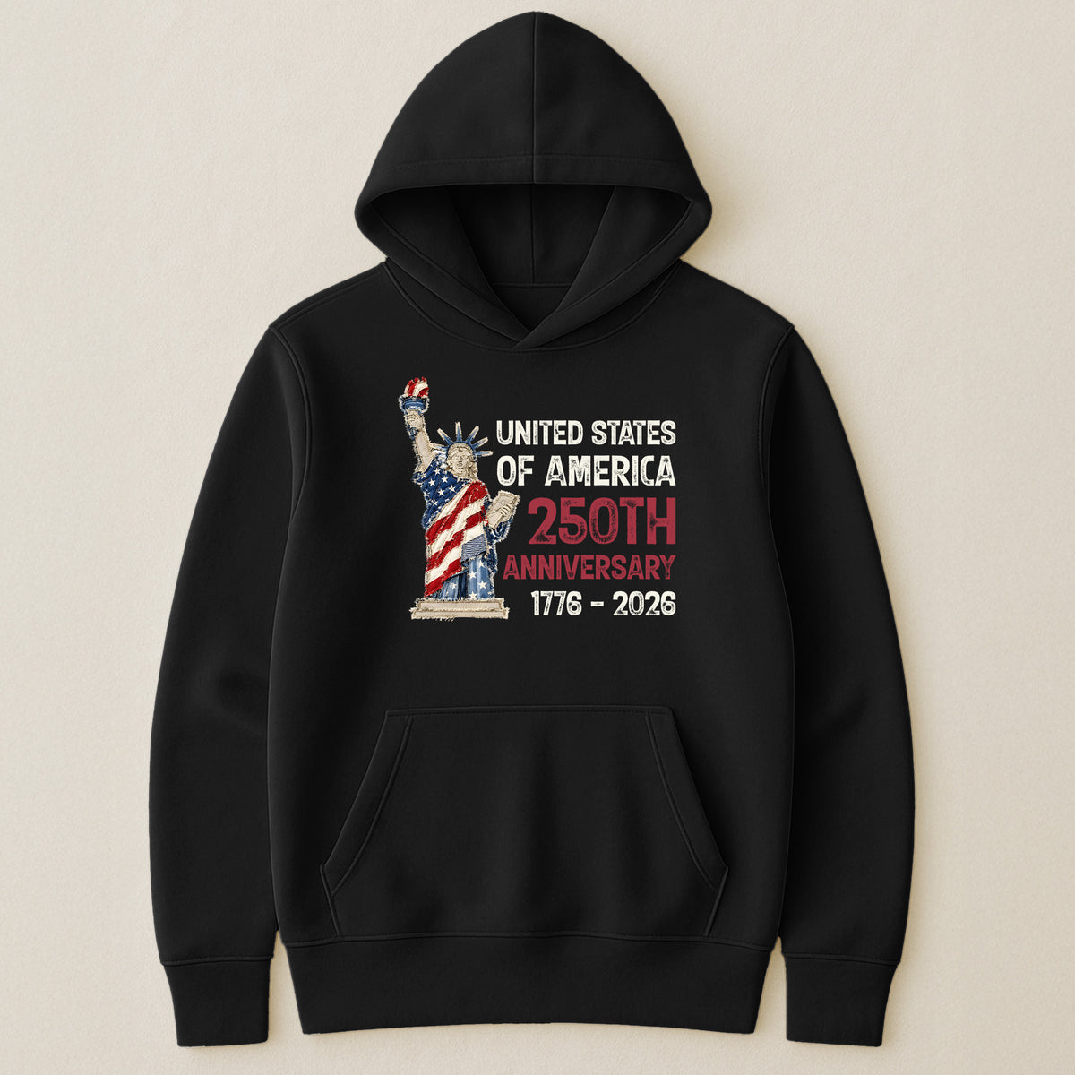 Patchwork Style USA Statue Of Liberty Print - Shirt
