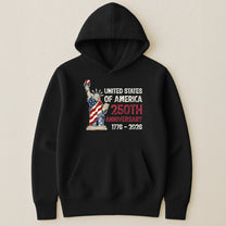 Patchwork Style USA Statue Of Liberty Print - Shirt