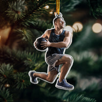 Workout Gifts Gym Fitness Gifts - Personalized Acrylic Photo Ornament